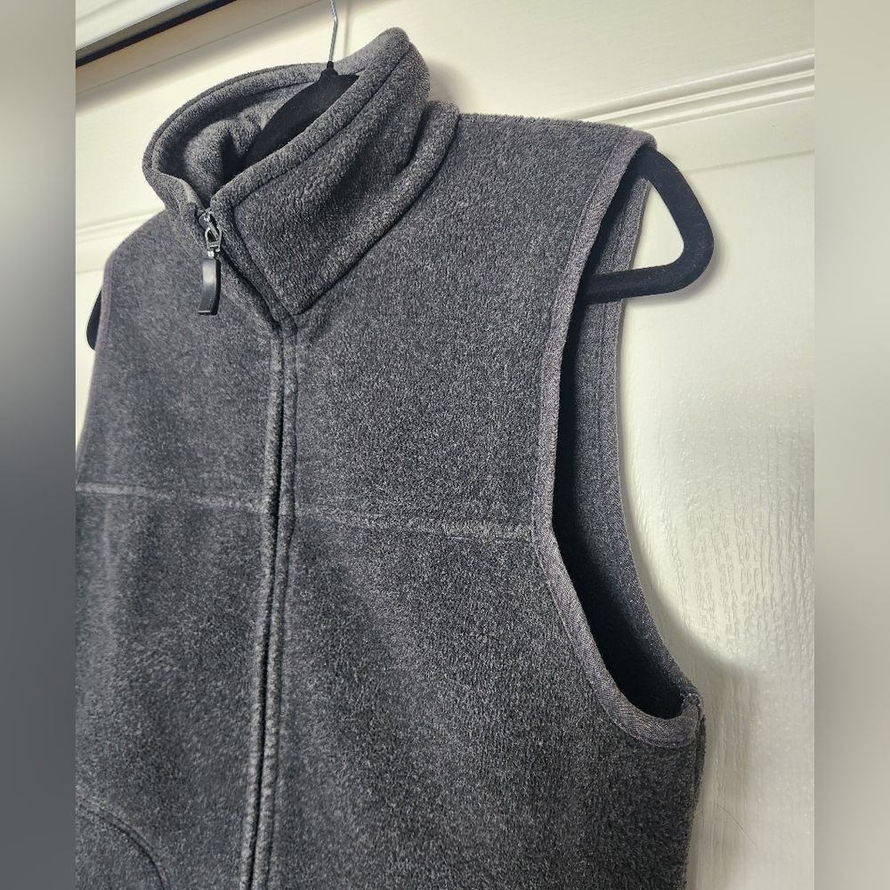 St Michael By Marks & Spencer Charcoal Fleece Vest